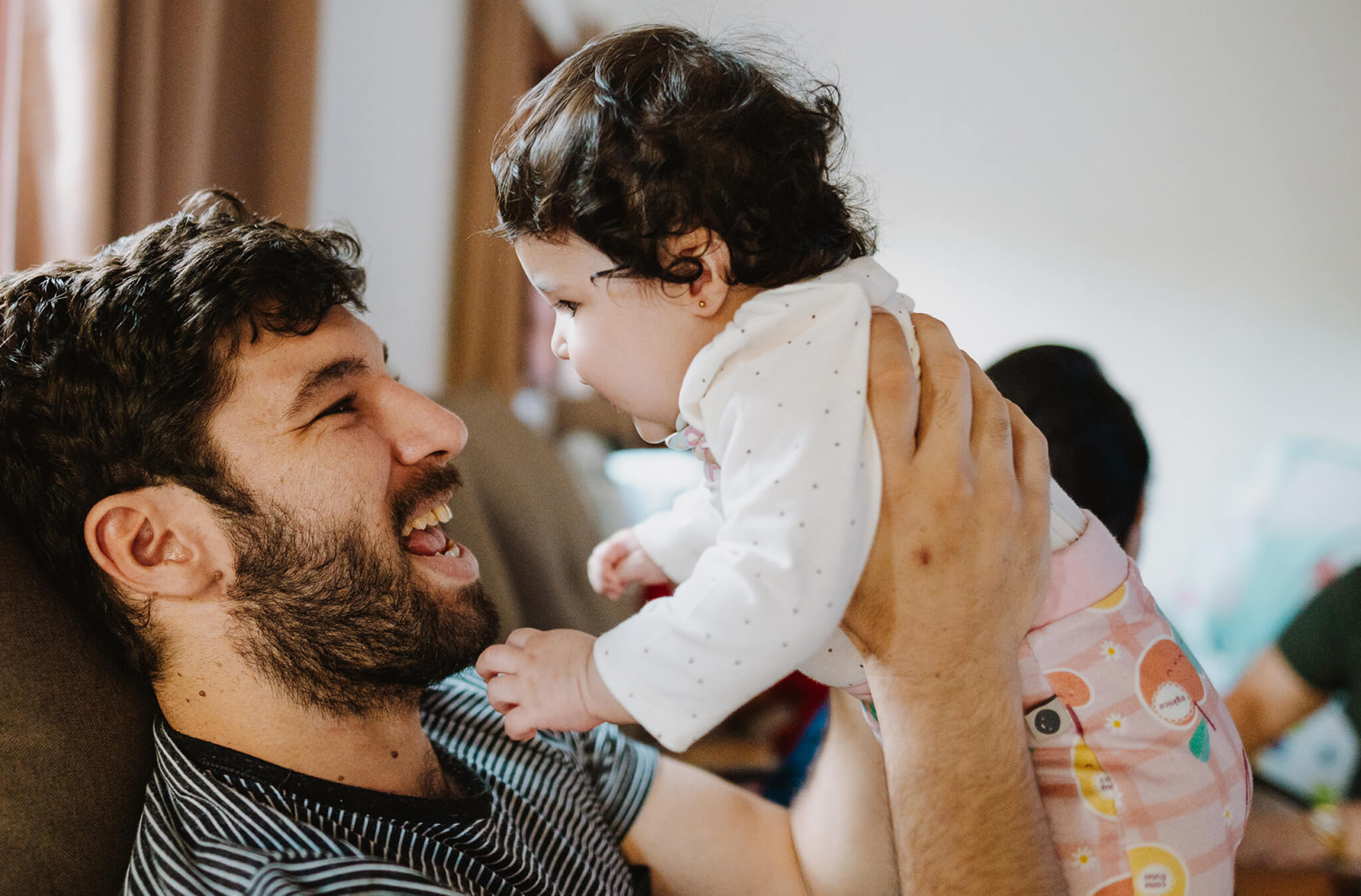 Family at home